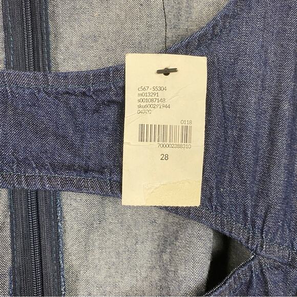 Lane Bryant Denim Jumpsuit Sz.28 NWT - Picture 9 of 16